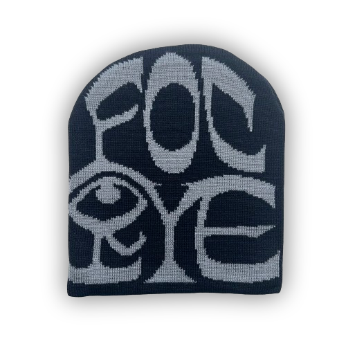 Fociye Beanie Gray and Black